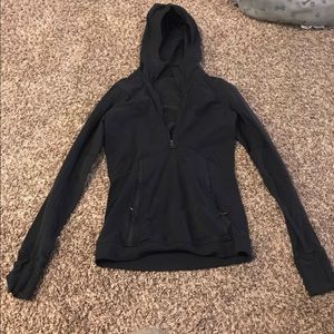 Lululemon Half Zip Hoodie with Ponytail Hole